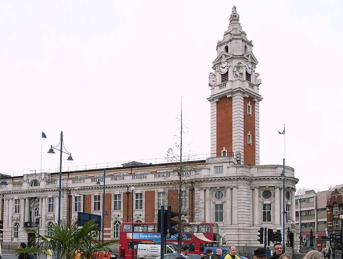 view of brixton, south west London