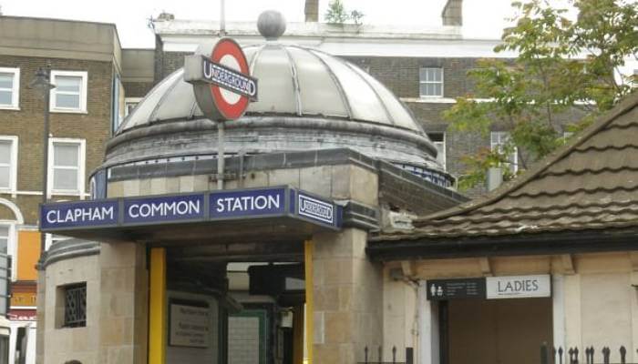 clapham common tube station